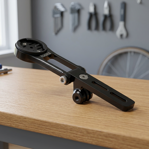 Soporte de Aleación de Aluminio XON XBT-73 para Luces de Bicicleta, Manillar Integrado Ajustable Delantero para Ciclocomputador y GoPro - Product Image 2