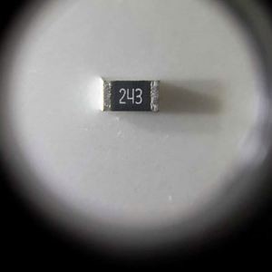 Bulk Discount RR1608 0603L243JT 0603 1608 Resistors Chip Resistors SMD Resistors 24Kohm 5% 1/10W Thick Film Resistor - Product Image 1