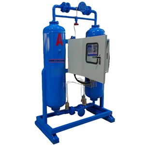 Secador de Aire Comprimido Industrial Impermeable y de Bajo Consumo Energético con Adsorción Desecante sin Calor, con Filtro Intercambiador de Calor - Product Image 2