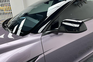 <span class=keywords><strong>Film</strong></span> de changement de couleur de voiture PET haut de gamme (rouleau rose nuage violet 1.52x16m) peinture protection anti-rayures Protection UV/IR 7.5mil d'épaisseur - Product Image 2