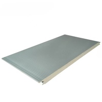 Panneau sandwich de toiture en mousse PU et aluminium, matériau de construction, panneau sandwich PU, panneau sandwich métal polyuréthane PIR, panneau mural de toiture