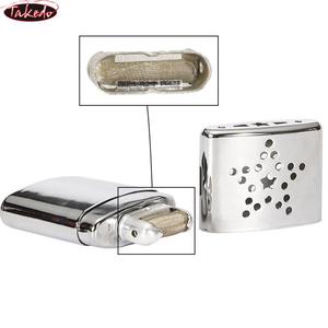 TAKEDO Réchaud à main portable en alliage de zinc avec kérosène Réchauffeur de main pour la pêche sur glace, le camping, l'équipement de chauffage pour le sport en plein air d'hiver - Product Image 4