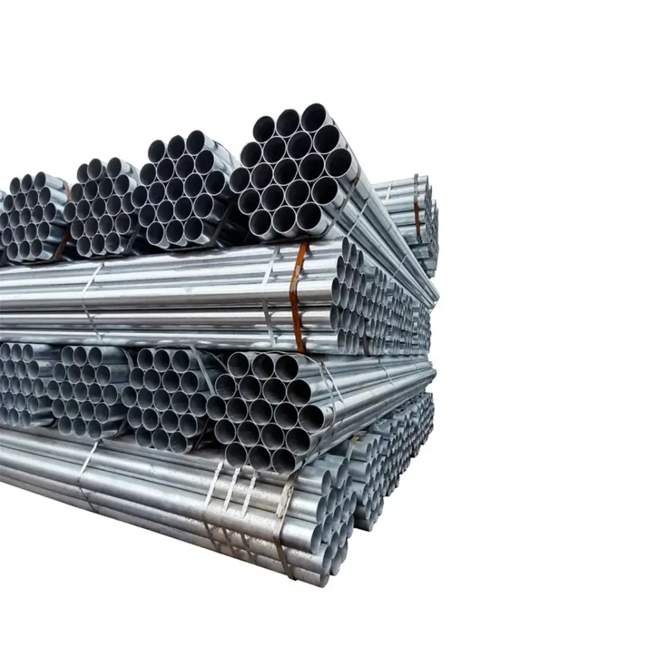 High Quality Factory Price ASTM Sch40/80 Seamless Pipe Round Pipe Round Tube Steel Tube Pre Gi Hot Dipped Galvanized Steel Pipe