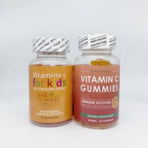 OEM vitamina C suplementos alimenticios niños dulces fabricante para niños gomoso forma naranja sabor vitamina C niños gomoso caramelo - Product Image 4