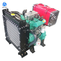 Moteur diesel multicylindre 4 temps refroidi par eau ZH2100/2105/2110D 40 CV avec démarrage électrique, pompe, roulement et fonctionnement facile XINCHEN