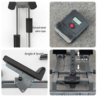 PINJIAN Appareil de fitness réglable de haute qualité pour usage domestique et en salle de sport – Machine de fitness pour exercices de rampe