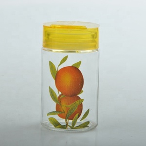 Lọ Gia Vị Thủy Tinh Hình Bầu Dục 100ML Có Kẹp Và Đề Can - Product Image 4