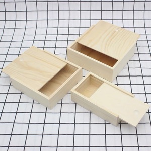 Caja <span class=keywords><strong>de</strong></span> regalo <span class=keywords><strong>de</strong></span> madera sin terminar más barata y personalizada embalaje <span class=keywords><strong>de</strong></span> madera cajas deslizantes <span class=keywords><strong>de</strong></span> madera - Product Image 4