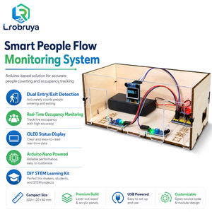 Sistema de monitorización del flujo de personas <span class=keywords><strong>para</strong></span> <span class=keywords><strong>Arduino</strong></span>, simula adornos DIY, LT-YZ0072 - Product Image 2
