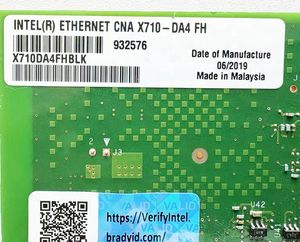 X710-DA4 X710DA4FHBLK 932576 Industrial <b>Motherboard</b> CPU Board Stock 100%testing - Product Image 5