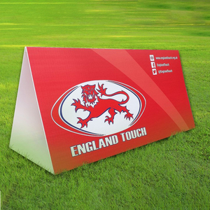 Signes triangulaires personnalisés toblerone et panneaux publicitaires 5mm Coreflute Panneaux ondulés en PVC - Product Image 4