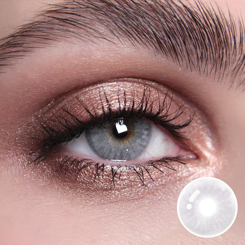 Новое поступление, контактные линзы серого цвета естественного цвета, контактные линзы, контактные линзы для глаз, косметические линзы, размер 14 мм, однотонные