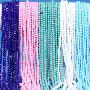 Venta al por Mayor Cuentas Rondel Facetadas de Cristal de 8mm en Colores Mixtos para Fabricación de Joyería DIY Cuentas Sueltas - Product Image 2