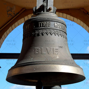BLVE personnalisé grand extérieur en métal artisanat église utiliser laiton cloche fonte Bronze Antique église cloche peut sonner - Product Image 1