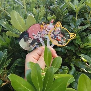 Carte photo Lomo KPOP holographique personnalisée double face couleur, collection éventail - Product Image 3