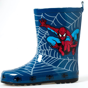 2025 nouveau style bleu dessin animé bottes <span class=keywords><strong>de</strong></span> <span class=keywords><strong>pluie</strong></span> en caoutchouc pour garçons caractéristique imperméable pour la saison d'automne - Product Image 4
