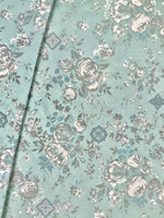 Tissu jacquard de luxe en mélange de rayonne, laine et soie de mûrier pour Abaya, robe musulmane, haute couture