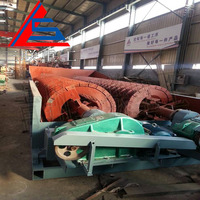 Laveuse à spirale robuste avec classificateur à vis pour le déslimpage de boue de minerai d'or et la séparation minérale