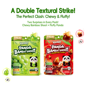 Gomitas de Uva Verde 3D Pelables Kooday, Deliciosas Gomitas con Sabor a Fruta, Infundidas con Jugo Natural <span class=keywords><strong>Real</strong></span> - Product Image 2