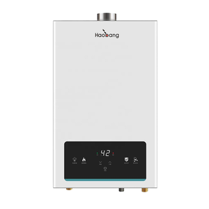 <span class=keywords><strong>Chauffe</strong></span>-<span class=keywords><strong>eau</strong></span> mural sans réservoir à <span class=keywords><strong>gaz</strong></span> et électrique, personnalisé, en cuivre, avec thermostat intelligent et affichage LED, Classe énergétique A - Vente chaude - Product Image 4