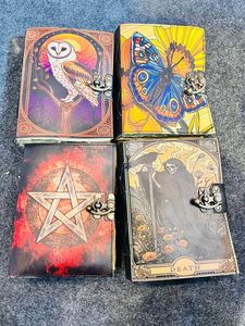 Carnet en cuir imprimé UV Celestic Star, design vintage antique, journal en cuir de qualité supérieure, qualité export, best-seller - Product Image 6
