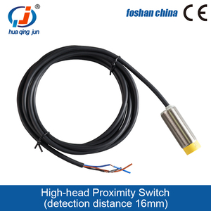 Huaqingjun Công Tắc Tiệm Cận Không Hình Tròn Khoảng Cách Phát Hiện Cảm Biến Cảm Ứng 16Mm Cho PLC - Product Image 2