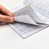 Impression de livres de romans anglais de haute qualité avec du papier offset