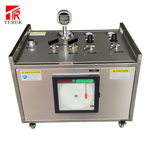 Sistema de bomba de aceite neumático de alta presión, banco de prueba hidrostático con registrador de gráficos circulares