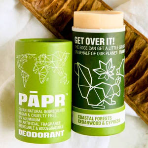 Contenedor de tubo de papel de realce ecológico, barra desodorante biodegradable/barra de protección solar/Paquete de tubo cosmético de pasta sólida - Product Image 2