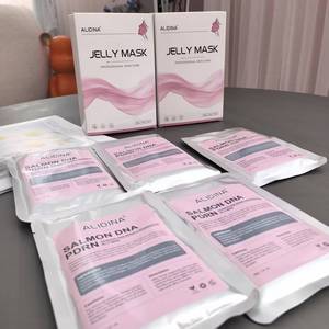 Etichetta privata 40g di gelatina morbida di acido ialuronico maschera in polvere sbiancante personalizzato con buccia di collagene oro viso viso viso SPA viso viso viso w - Product Image 3