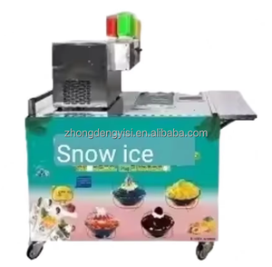 New 220V Snowflake Ice <b>Maker</b> Self-Cleaning Ice Cream and Snow Cone <b>Maker</b> - Product Image 1