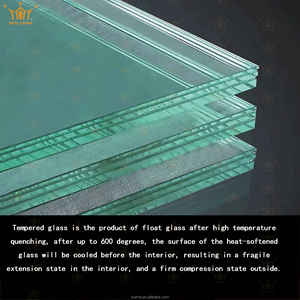 Garde-corps en verre de piscine sans monture moderne balustrades à fente en U en aluminium mains courantes de poteau en acier inoxydable accessoires de siège de pied de balcon - Product Image 4