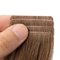 Extensions de cheveux naturels Starose Virgin Hair, trame naturelle, double trame, invisibles, extensions de cheveux humains à ruban adhésif, Remy européen, nouées à la main, vente directe d'usine