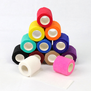 <span class=keywords><strong>Aranea</strong></span> NOZZ15 Bande adhésive cohésive médicale de 5 cm de largeur et 5 m de longueur, auto-adhésive, écologique, antidérapante, respirante, en coton non tissé - Product Image 1