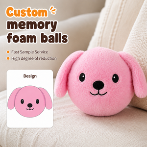 Pelota <span class=keywords><strong>de</strong></span> Playa Inflable <span class=keywords><strong>de</strong></span> Felpa Personalizada con Cara <span class=keywords><strong>de</strong></span> Dibujos Animados, Juguete Suave y Peludo para Aliviar el Estrés, para Niños y Adultos, Juego al Aire Libre - Product Image 1