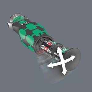 WERA - 05004280001 Juego de destornilladores de carraca (13 Uds.) -TRINQUILLOS EAN 4013288221834 1/2" - Product Image 5