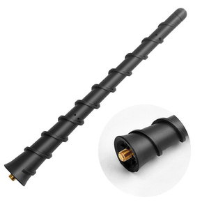 Antenne de voiture noire brillante 7 pouces en caoutchouc pour signal radio pour Dodge Journey <span class=keywords><strong>Avenger</strong></span> <span class=keywords><strong>Jeep</strong></span> Cherokee Liberty - Product Image 1