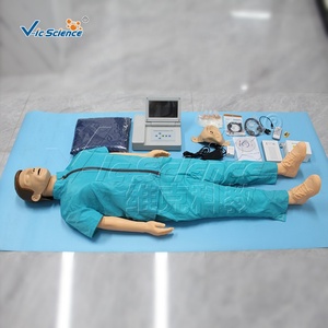 Simulateur de réanimation cardio-pulmonaire du corps entier, modèle d'entraînement à la ponction veineuse en clinique - Product Image 6