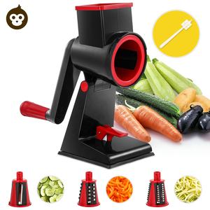 Râpe à <span class=keywords><strong>carottes</strong></span> manuelle de cuisine, plateau en plastique PP et lame en acier <span class=keywords><strong>pour</strong></span> trancher et râper le gingembre, l'ail et les noix - Product Image 6