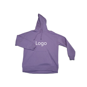 Custom Make Logo Casual Fashion Design Embroidery Breathable Eco-Friendly Fleece Front Hoodies Plain Pullover <b>Tracksuits</b> - Product Image 5