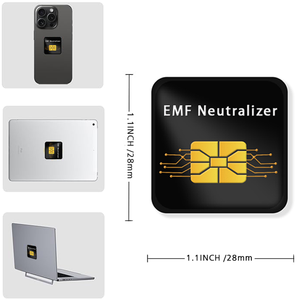 Protection 5G pour ordinateur portable, grand bloc anti-ondes, neutraliseur métallique, bouclier carré, réduction de la radiations, autocollant anti-radiation, anti-ondes pour téléphone portable - Product Image 4