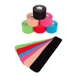 Спортивная эластичная лента для мышц, водонепроницаемая, защита суставов от боли, Спортивная специализированная дышащая лента, Кинезиология 5 см - Product Image 1