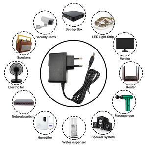 <span class=keywords><strong>12V</strong></span> <span class=keywords><strong>1A</strong></span> DC ADAPTER điện với trung tâm tích cực thiết bị đầu cuối EU chúng tôi anh AU cắm 12W DC đầu ra cho màn hình LCD - Product Image 5