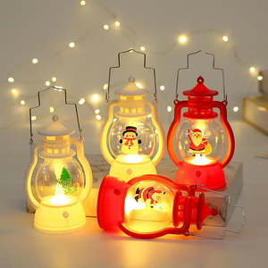 Linterna iluminada con diseño de Papá Noel, luces navideñas portátiles para escritorio, decoración navideña, luces LED, regalos para niños - Product Image 5