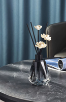 Bouteille en verre vide de 60 ml, dégradé noir, sans flamme, pour diffuseur d'huiles essentielles en rotin, pour voiture, chambre et décoration intérieure - Vente en gros