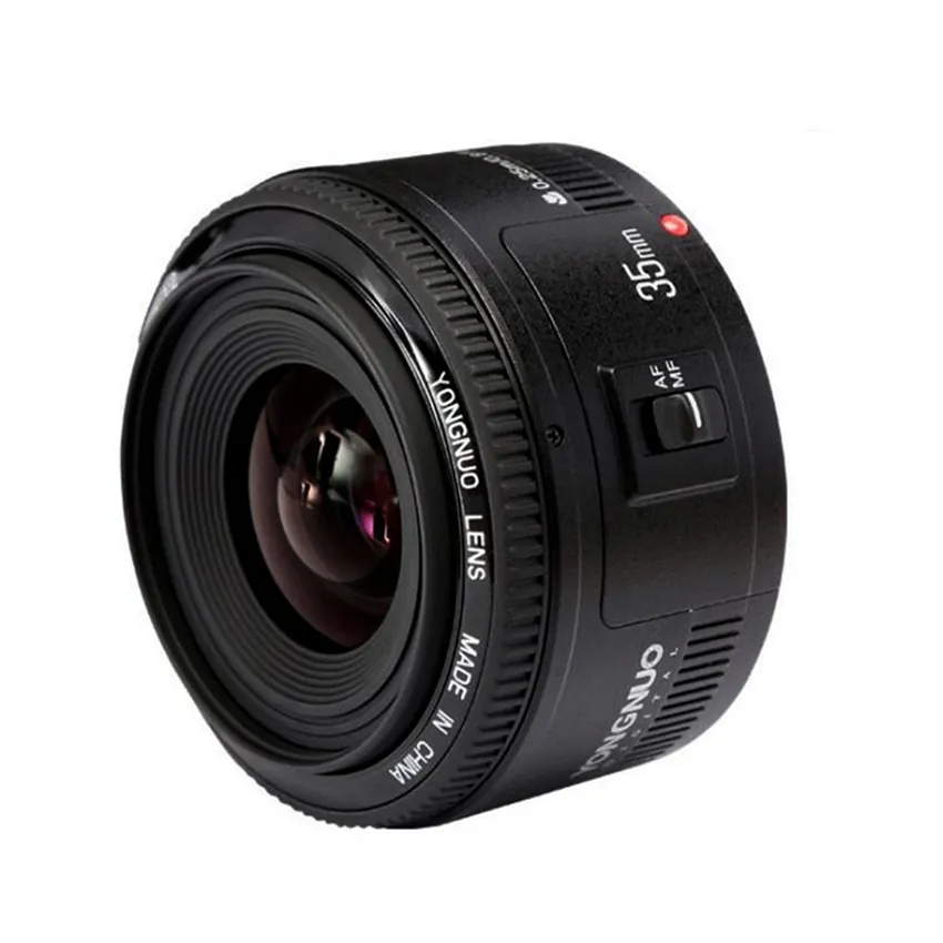 Nouvel objectif af yn 35mm F2 grand angle à grande ouverture autofocus pour appareils photo Nikon, canon, EF, canon, caméra EOS, bon prix