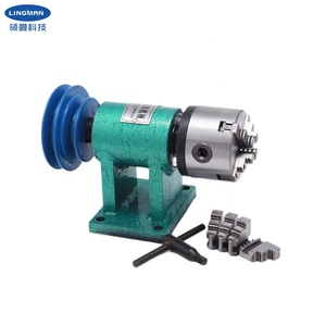 Hoàn toàn tự động CNC Ba móng vuốt điện đầu hàn dụng cụ máy tiện vành đai ổ đĩa máy tiện trục chính khí nén Hướng dẫn sử dụng quay <span class=keywords><strong>Chuck</strong></span> - Product Image 4