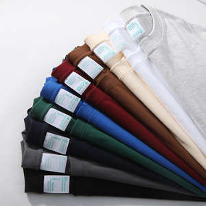 Impression personnalisée, t-shirts pour hommes en coton 100% de haute qualité, 260 g, t-shirts surdimensionnés, t-shirts épais, t-shirts grande taille pour hommes - Product Image 2