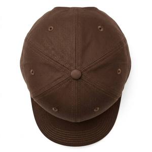 Casquette de baseball 6 panneaux marron café de qualité supérieure, en coton lavé, avec logo de marque personnalisé, casquette de papa unisexe de haute qualité, chapeau de soleil sportif, vente en gros - Product Image 4