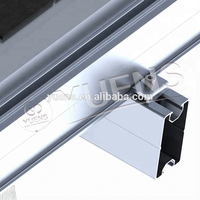 Kits de panneaux solaires à montage au sol YUENS, système de montage au sol pour panneaux solaires, support de montage au sol en aluminium pour panneaux solaires, certifié ISO/CE